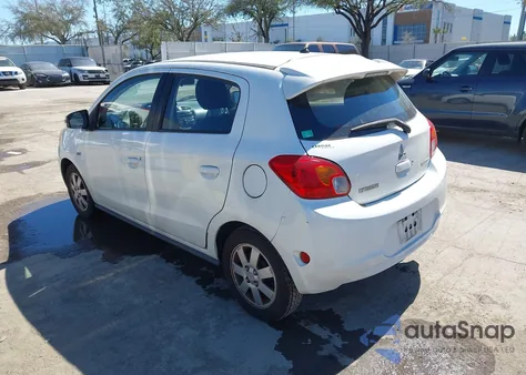 2015 Mitsubishi Mirage Es из США, поврежденный, VIN ML32A4HJ9FH033411
